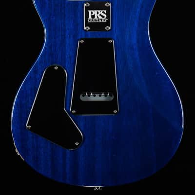 PRS CE 24 Willcutt Exclusive Run Faded Gray Black Blue Burst w/ Blue Back (743) image 4