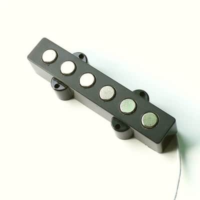 6 String Jazz Bass Style Ceramic Large Pole Pickups Set image 5