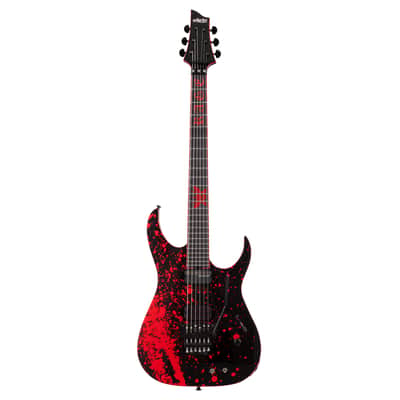 Schecter Sullivan King Banshee 6FRS - Obsidian Blood image 1