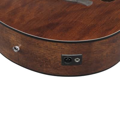 Ibanez AJ54E-OPN AJ Series Jumbo Acoustic Electric Guitar, Open Pore Natural image 5