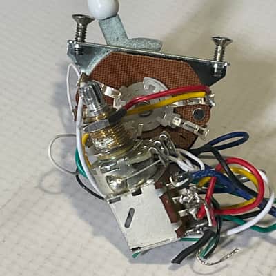 2020's Era Korean Charvel Pro Mod Style 1 Guitar Complete Electronics Volume Pot Jack image 5
