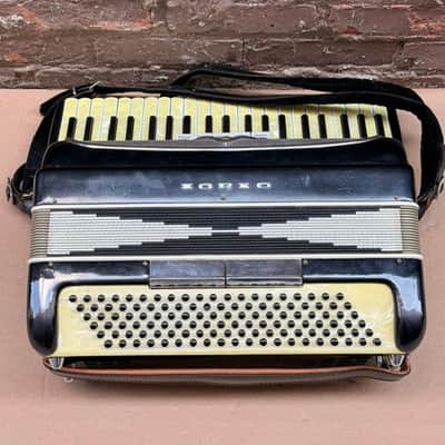 Vintage Iorio Italian Piano Accordion with Mother of Pearl Keys image 9