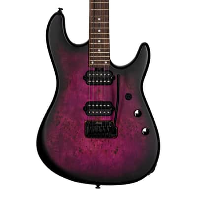 Sterling by Music Man Richardson Cutlass 6 - Cosmic Purple Burst Satin - B Stock image 2