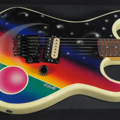Vintage Kramer 1985 Baretta Guitar Art Graphic Super Rare image 2