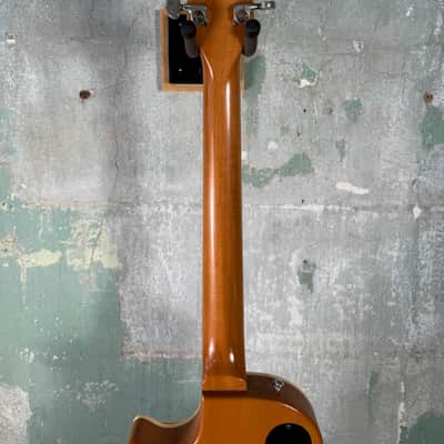 Heritage H-150 Custom Shop Electric Guitar with Bigsby Tailpiece and Case - Space Black (Artisan Aged) image 9