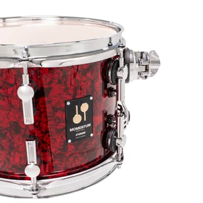 SONOR Momentum Maple Series 10x7.75" Red Pearl Wrap Rack Tom Drum | Worldwide Ship | NEW | Authorized Dealer image 2