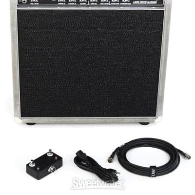 Amplified Nation Bombshell Overdrive 50-watt 1 x 12-inch Tube Combo Amplifier - Silver Suede (BOD50CSSd1) image 6