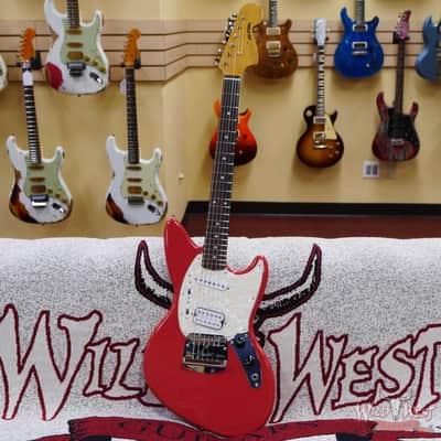 Fender Kurt Cobain Jag-Stang Rosewood Fingerboard Fiesta Red image 4