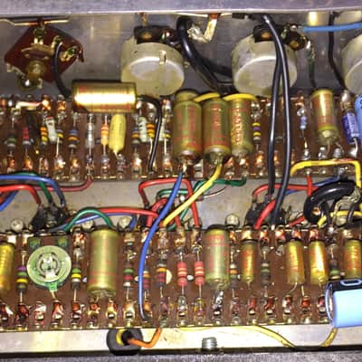 Vox AC30 JMI NoTop boost, 1965 Vibrato, 2x12"Grey Bullet, new cabinet, a real strong sound !  EX+ image 13