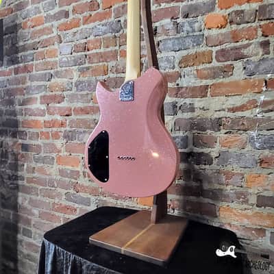 JAKE'd: Washburn Lyon Electric Guitar w/ Dragonfire Pickups (1990s - Pink Flake) image 11