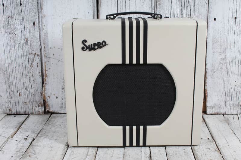 Supro Delta King 12 Electric Guitar Amplifier 15 Watt 1x12 Combo Amp with Cover image 1