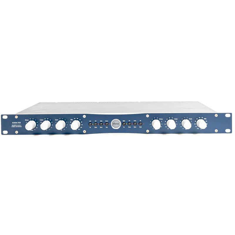 Elysia Karacter Stereo Saturator – Discrete Class A 1U Rack Unit image 1