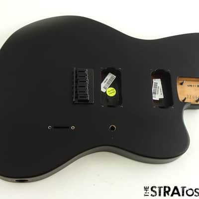 USA Fender JIM ROOT Jazzmaster Mahogany HH BODY & HARDWARE American Flat Black image 1