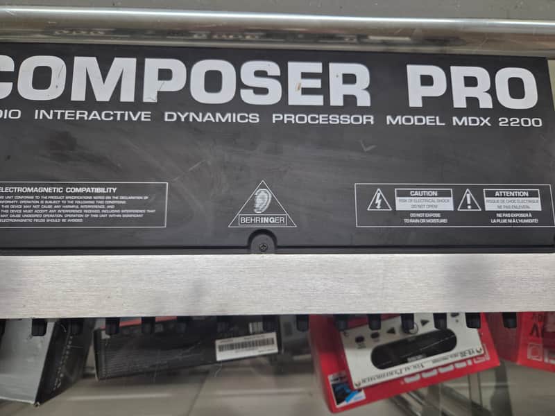 Behringer MDX 2200 Composer Pro 2000s - Standard image 1