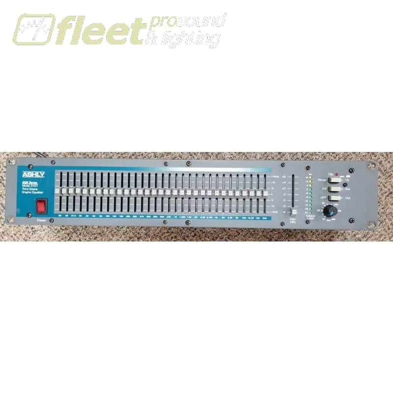 Ashly GQX-3101 31 Band Graphic Equalizer image 1