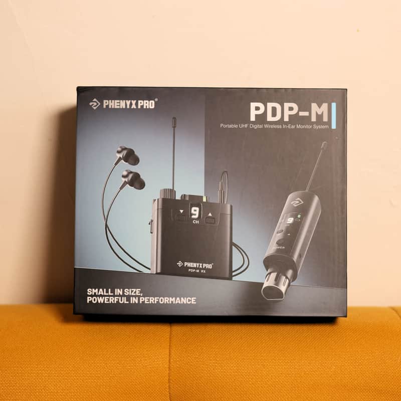 Phenyx Pro PDP-M Portable UHF Stereo Wireless in-Ear Monitor System w/ 16 Frequencies 2025 image 1