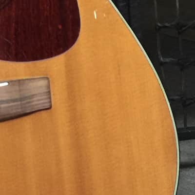 Yamaha FG-160 Dreadnought acoustic guitar Made in Japan! Tan label image 4