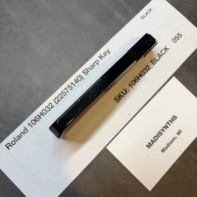 ORIGINAL Roland Replacement SHARP/BLACK Key (106H032) for Juno-6/60/106, Jupiter-6/8, HS-60, SH-101, VK-09, JX-3P