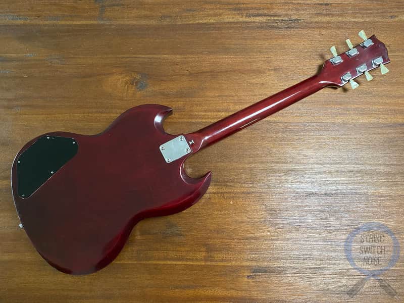 Greco SG, Bigsby/Tremolo, 1973 Vintage, Cherry Red | Reverb