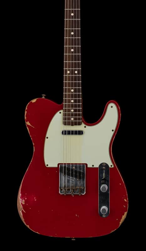 Fender Custom Shop 1963 Telecaster Relic (2014) - Dakota Red #74978 with Original Hard Case image 1
