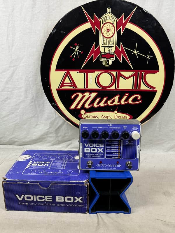 Electro-Harmonix Voice Box voicebox Vocal Harmony Machine Vocoder Pedal with Box image 1