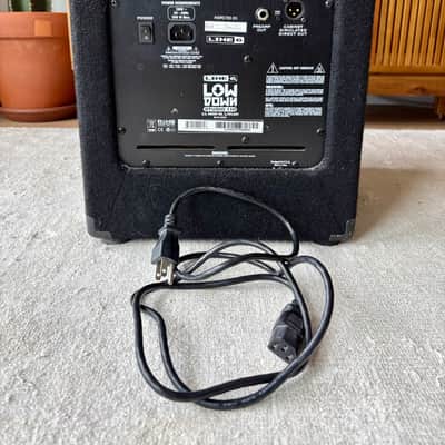 Line 6 LowDown Studio 110 75-Watt 1x10" Digital Modeling Bass Practice Amp 2006 - 2009 - Black image 6