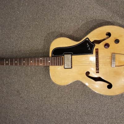 National Dynamic 1954 Natural Archtop image 1