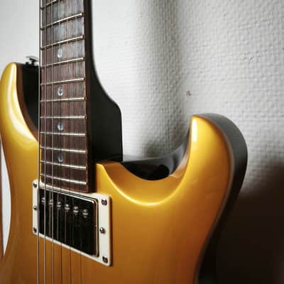 PRS SE DGT David Grissom Tremolo Signature 2023 - Present - Gold Top image 4