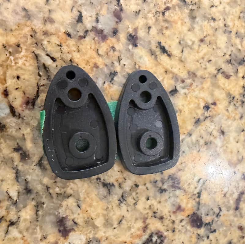 Ayotte SMALL lug spacers NOS 2018 - Black, matte image 1