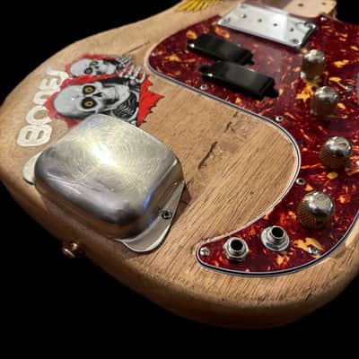Billy Sheehan ‘Wife’ P Bass Body Replica - DiMarzio Relentless Middle Pickup image 3