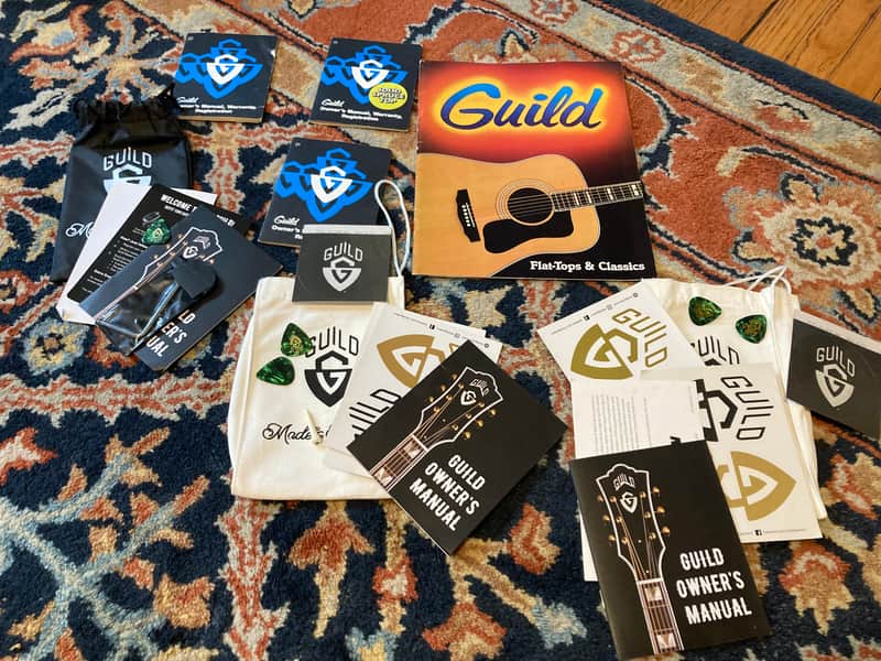 Guild Vintage Catalog Vintage Hang Tags etc.. Cool stuff image 1