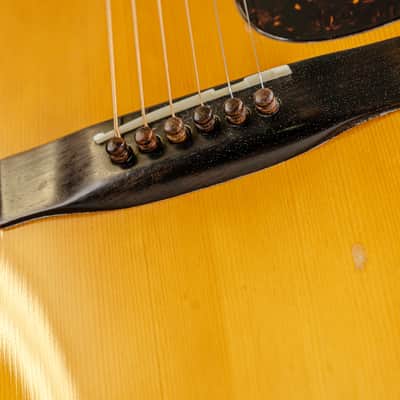 Mid 70s Sada Yairi YD-401 Dreadnought Acoustic Guitar w/ Hardshell Case image 7