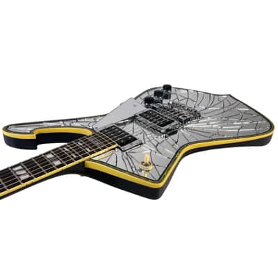 2017 Ibanez PS1CM Paul Stanley Signature Cracked Mirror Iceman image 5