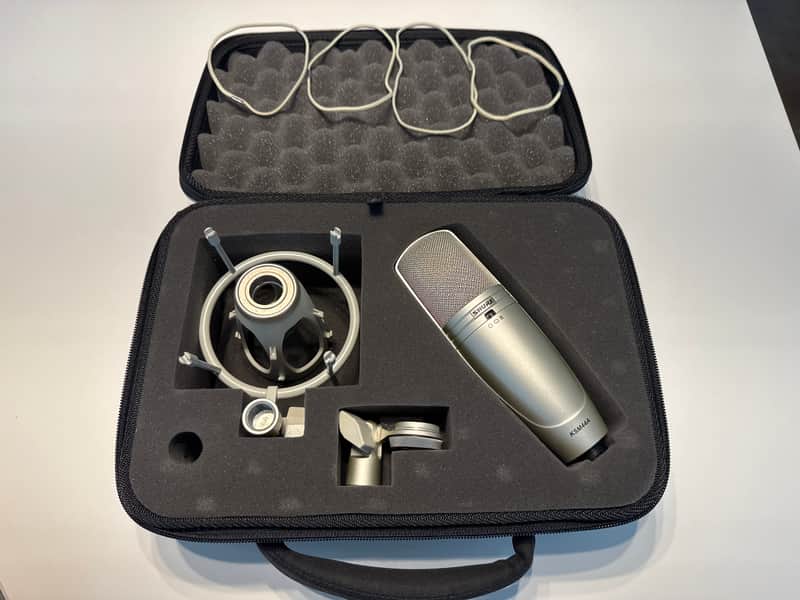 Like-New Shure KSM44A — 1 of 2 — (with shockmount and original case) — Large Diaphragm Multipattern Condenser Microphone image 1