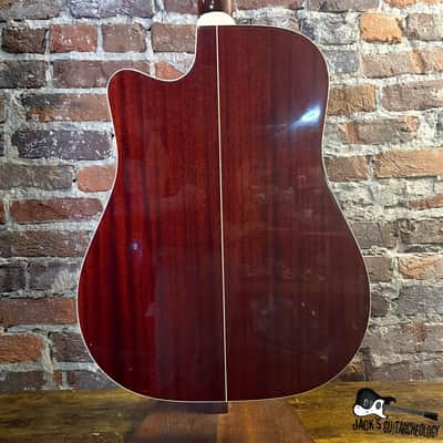 Takamine MIJ Santa Fe ESF-10c Acoustic Electric Guitar (1990s - Natural) image 11
