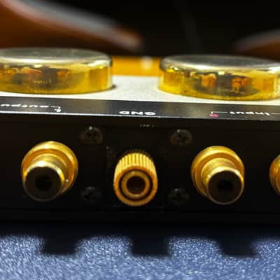 Supex Supex SDT/3000 booster for MC cartridge early 80s. - Silver, gold and black. image 5