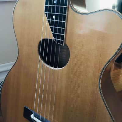 Borys B-520 1987 Natural Jazz Nylon Guitar image 13