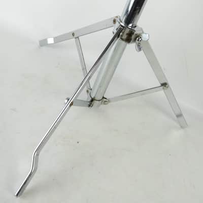 Ludwig#1364"Atlas" Snare Drum Stand Chrome Vintage70s Single-Braced Legs Chicago image 2