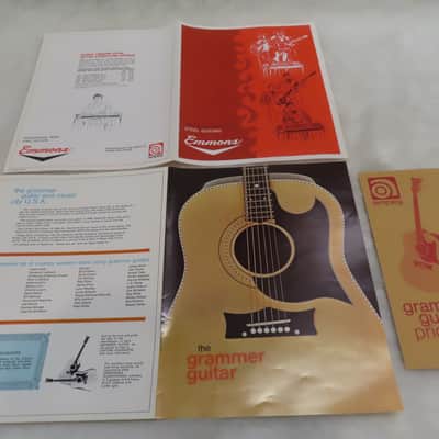 AMPEG 1969 FULL LINE COLOR CATALOGUE BROCHURE SVT BABY BASS SCROLL DAN ARMSTRONG EMMONS GRAMMER COMPLETE AMPEG COLLECTOR RARE CATALOG SALE!!$ image 18