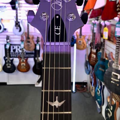 PRS SE CE24 Standard Satin Stoptail Electric, Satin Metallic Gold with Gig Bag image 9