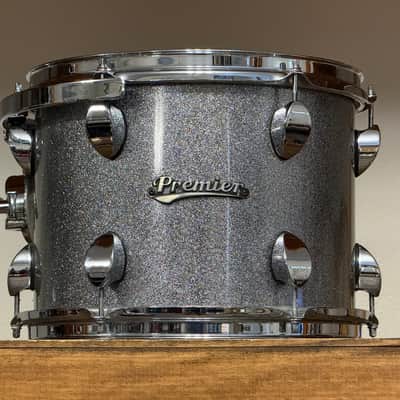 Premier Elite Maple 12" Gunmetal Sparkle Rack Tom 9x12 image 1