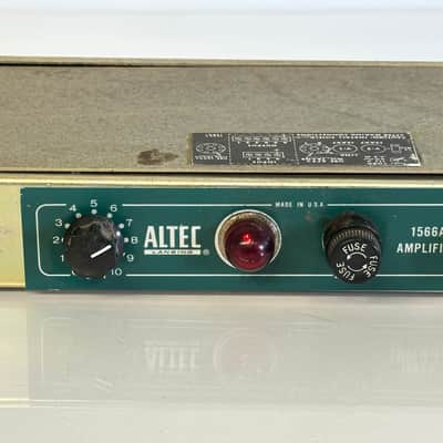 Altec Lansing 1566A Vintage Tube Microphone Preamplifier | Reverb