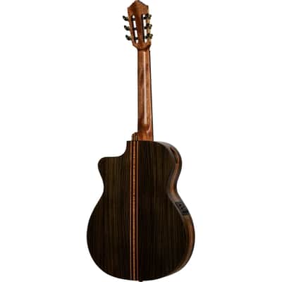 Ortega GRANDSUITE-CE Solid Spruce Top Okoume Slim Neck Nylon 6-String Acoustic-Electric Guitar w/Gig Bag image 8
