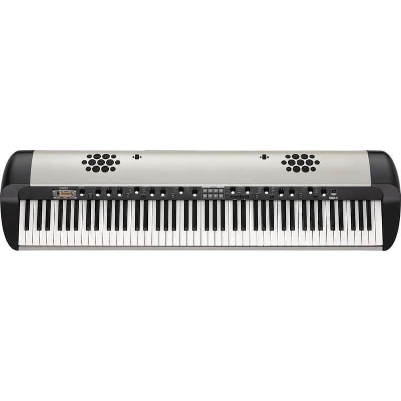 Korg SV2-SP 88-key Stage Vintage Piano with Speaker System (Creme) image 1