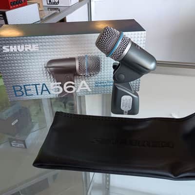 Shure BETA 56A Supercardioid Dynamic Microphone - Black image 1