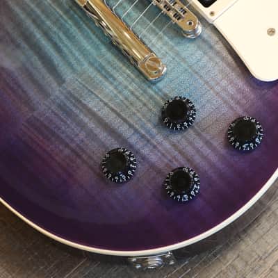 2019 Gibson Les Paul Traditional Pro V Electric Guitar Blueberry Burst + OHSC image 6