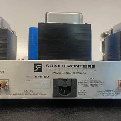 Sonic Frontiers SFS-50 Tube Power Amplifier. Serviced - Execllent! image 12