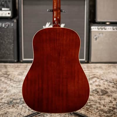 Epiphone 1942 Banner J-45 Reissue Acoustic-Electric Guitar - Vintage Sunburst with Hardshell Case image 7