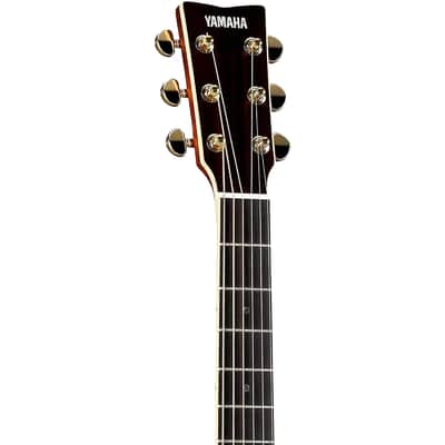 Yamaha Brown Sunburst Ll Transacoustic Guitar image 7