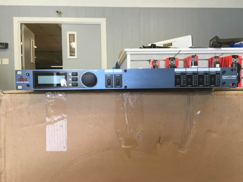 dbx ZonePRO 640m 6x4 Digital Zone Processor image 1